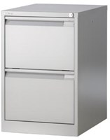 Hangmappenkast 2 laden grijs 711 x 470 x 622 mm h x b x d-2