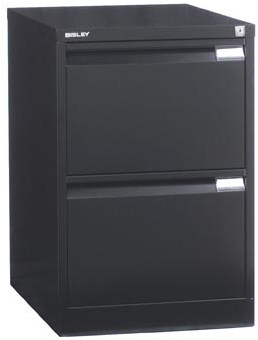 Hangmappenkast 2 laden zwart 711 x 470 x 622 mm h x b x d-2