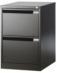 Hangmappenkast 2 laden zwart 711 x 470 x 622 mm h x b x d