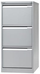 Hangmappenkast 3 laden zilverkleurig 1.016 x 470 x 622 mm h x b x d