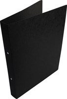 Bronyl ringmap voor A4 uit glanskarton 2 ringen van 25 mm zwart