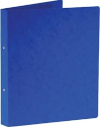 Bronyl ringmap voor A4 uit glanskarton 2 ringen van 25 mm blauw