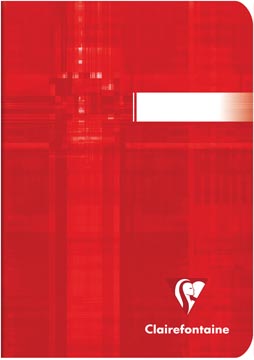 A6 Notitieboekje Geruit Geassorteerde Kleuren Clairefontaine Metric 96 Pagina's-3