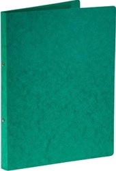 Bronyl ringmap voor A4 uit glanskarton 2 ringen van 16 mm groen