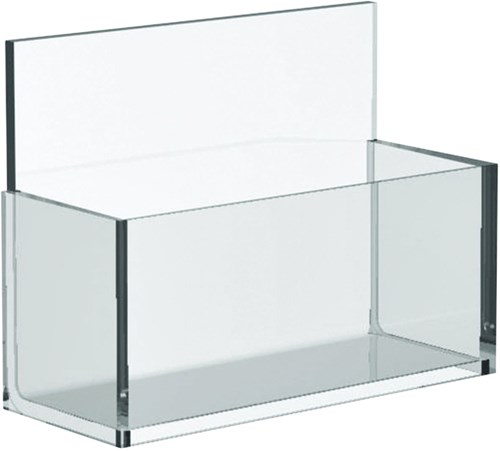 Visitekaartenbak OPUS 2 bali glashelder acryl-2