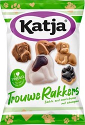 Katja Trouwe Rakkers snoep zachte zoet-zure dropmix met schuimgums zak van 250 g