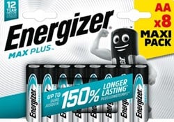 AA Batterijen Energizer Max Plus blister van 8 stuks