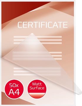 Lamineerfolie A4 150 micron (2 x 75) mat 50 stuks-3