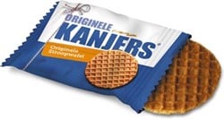 Kanjers Mini stroopwafels individueel verpakt 8 g