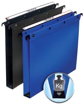 L'Oblique hangmappen voor laden Ultimate® blauw-2