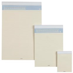 Notitieboek A5 gelinieerd ivoorkleurig Brepols navulling Palermo 50 vel