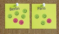 Avery rating dots diameter 19 mm rol met 250 stuks smiley rood-1