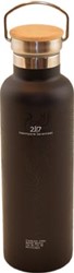 Thermosfles mat zwart RVS 750 ml