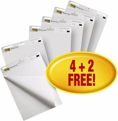 Meeting chart 3M Post-it 559VP4+2 635x762mm blanco