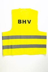 Veiligheidsvest BHV geel