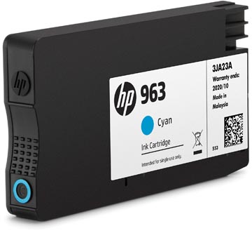 HP 963 cartridge cyaan 3JA23AE-2