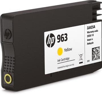 HP inktcartridge 963 700 pagina's OEM 3JA25AE geel-2
