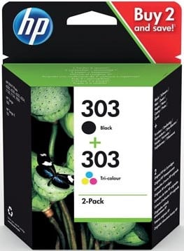 HP 303 cartridge zwart en kleuren 3YM92AE