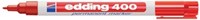 Edding stift 400 permanent marker rood