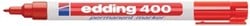 Edding stift 400 permanent marker rood