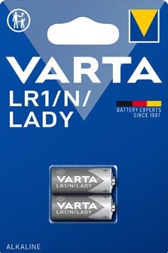 LR1 batterij Varta alkaline 2 stuks