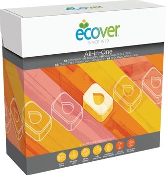 Ecover vaatwastabletten doos van 68 stuks