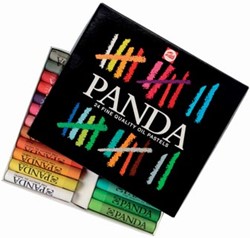 oliepastel Panda Talens 24 pastels