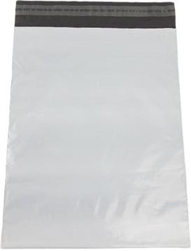 Verzendenvelop 250 x 350 + 50 mm, 55 micron, doos van 500 stuks