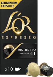 Douwe Egberts koffiecapsules L'Or Intensity 11 Ristretto pak van 10 capsules