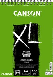 Canson tekenblok XL 160g/m&² A4 50 vel