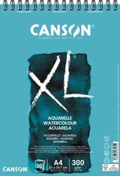 Canson schetsblok XL aquarelle 300g/m² A4 30 vel