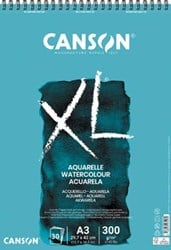 Canson schetsblok XL aquarelle 300g/m² A3 30 vel