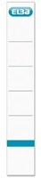 Elba Rugetiketten 19 x 3 cm wit