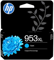 HP 953XL cartridge cyaan high capacity F6U16AE