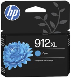 HP 912XL cyaan cartridge high capacity 3YL81AE
