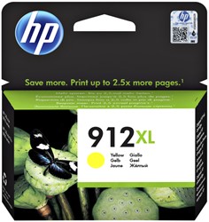 HP 912XL Yellow cartridge high capacity 3YL83AE