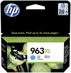HP 963xl cyaan cartridge 3JA27AE