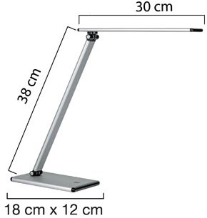 Unilux bureaulamp Jacques LED-lamp zwart-2