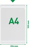 Insteekhoes en ophangoog A4 Pak van 50 stuks-3