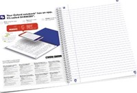 Oxford Floral hardcover spiraalschrift, ft B5, 60 vel, gelijnd, 3 geassorteerde designs-2