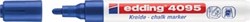 Edding Krijtmarker e-4095 blauw