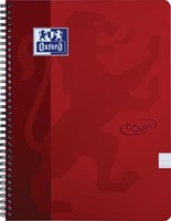 Oxford Touch spiraalblok A4 140 bladzijden rood gelijnd-2