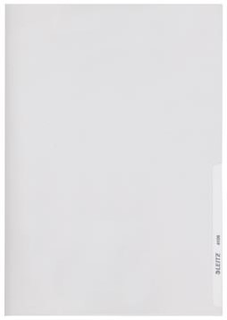 Insteekhoes A4 glashelder Premium 150 micron L-model Leitz ds/100 stuks