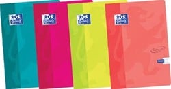 Oxford Touch schrift A4 36 vel geruit 10 mm geassorteerde kleuren