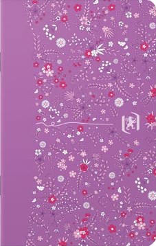 Mini Notitieboekje 9 x 14 cm Gelijnd Vier Designs Oxford Floral Softcover 30 Vel-3