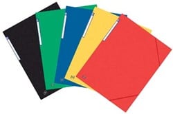 Elba Oxford Top File+ elastomap voor A3 geassorteerde kleuren