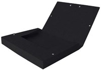 Elba elastobox Oxford Top File+ rug van 4 cm zwart-2