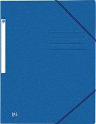 Elba Oxford Top File+ elastomap voor A4 blauw