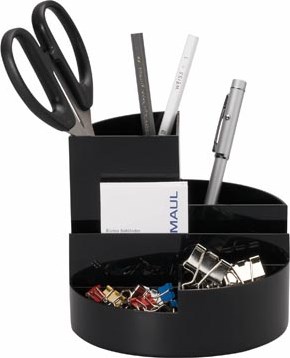 MAUL bureau organizer zwart 7 vakken 85% gerecycled kunststof-2