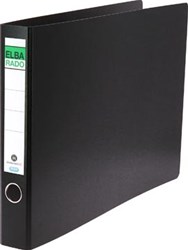 Elba Rado Ordner A3 liggend uit karton rug van 5 5 cm zwart
